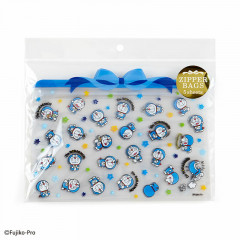 Japan Sanrio Zipper Clear Bag 5pcs Set - Doraemon