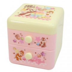Japan Disney Chest with Drawers - Chip & Dale / Colorful Dream