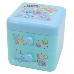 Japan Disney Chest with Drawers - Stitch / Colorful Dream