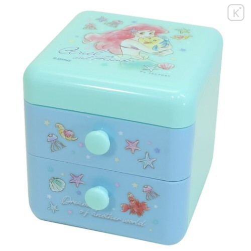 Japan Disney Chest with Drawers - Ariel / Colorful Dream - 1