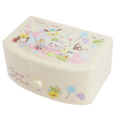 Japan Disney Jewelry Box with Drawer - Tsum Tsum / Love Love