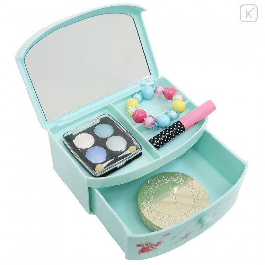 Japan Disney Jewelry Box with Drawer - Ariel / Sunny Days - 2