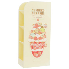 Japan San-X Sumikko Gurashi Desktop Organizer - Strawberry
