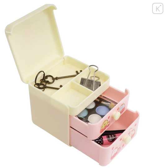 Japan San-X Chest with Drawers - Sumikko Gurashi : Strawberry - 2
