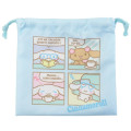 Japan Sanrio Drawstring Bag (S) - Cinnamoroll : Comic - 1
