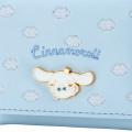 Japan Sanrio Tri-Fold Wallet - Cinnamoroll / 20th Anniversary Cinnamoroll Blue - 4