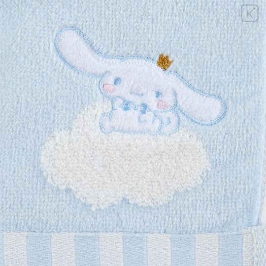 Japan Sanrio Face Towel - Cinnamoroll / 20th Anniversary Cinnamoroll Blue - 3