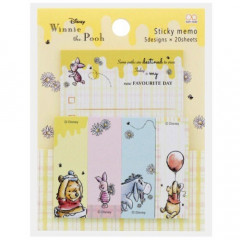 Japan Disney Sticky Notes - Winnie The Pooh / Yellow
