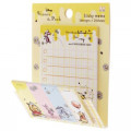 Japan Disney Sticky Notes - Winnie The Pooh / Yellow - 4
