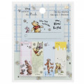 Japan Disney Sticky Notes - Winnie The Pooh / Blue - 1