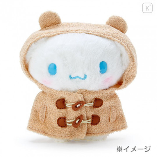 Japan Sanrio Dress-up Clothes (M) Bear Ear Cape Coat - Pompompurin / Pitatto Friends - 7