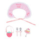 Japan Sanrio Cafe Accessory Set (M) - My Melody / Pitatto Friends