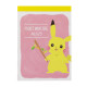 Japan Pokemon Mini Notepad - Pikachu / Poke Days 4 Pink