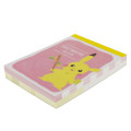 Japan Pokemon Mini Notepad - Pikachu / Poke Days 4 Pink - 3