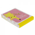 Japan Pokemon Mini Notepad - Pikachu / Poke Days 4 Pink - 4