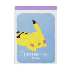Japan Pokemon Mini Notepad - Pikachu / POKE DAYS VOL.4 Blue