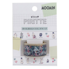 Japan Moomin Piritte Masking Tape - Moomin