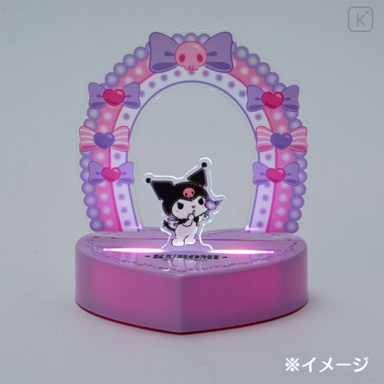 Japan Sanrio Shining Acrylic Stand - Kuromi - 3