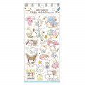 Japan Sanrio Fluffy Sketch Stickers - Mint - 1