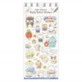 Japan Sanrio Fluffy Sketch Stickers - Blue - 1