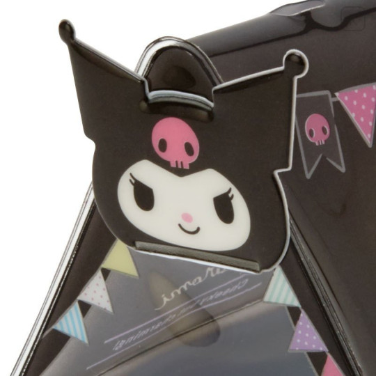 Japan Sanrio Tent Plush Cover - Kuromi - 4