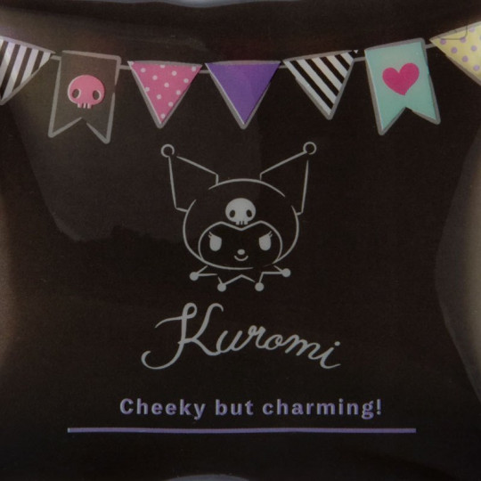 Japan Sanrio Tent Plush Cover - Kuromi - 5