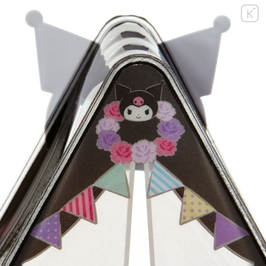 Japan Sanrio Tent Plush Cover - Kuromi - 6