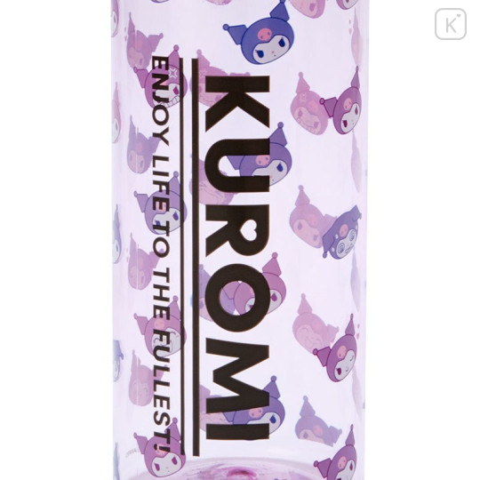 Japan Sanrio Shiny Clear Bottle - Kuromi : Fitness - 4