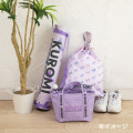 Japan Sanrio Shoes Bag - Kuromi / Fitness - 3