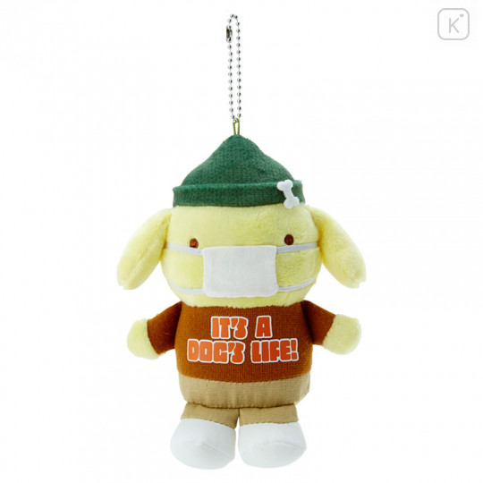 Japan Sanrio Mascot Holder - Pompompurin / Mask - 1