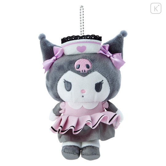 Japan Sanrio Mascot Holder - Kuromi / Nurse - 1