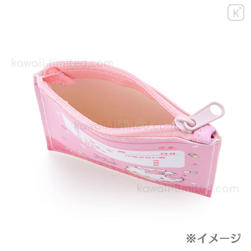 PomPom Purin mini Bag Pouch Sleeping Muffin Applique SANRIO kawaii New Japan 