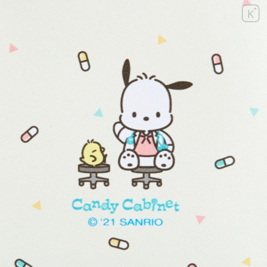 Japan Sanrio Small Flat Pouch - Pochacco : Medicine Bag - 4
