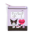 Japan Sanrio Small Flat Pouch - Kuromi : Medicine Bag - 1