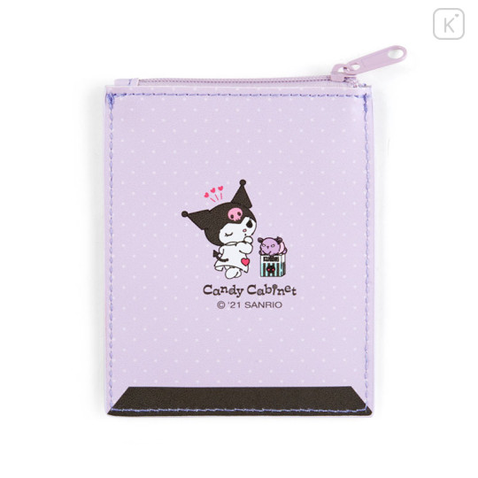 Japan Sanrio Small Flat Pouch - Kuromi : Medicine Bag - 2