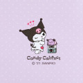 Japan Sanrio Small Flat Pouch - Kuromi : Medicine Bag - 4