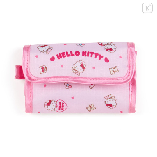 Japan Sanrio 3 Pocket Pouch - Hello Kitty : Medicine - 1