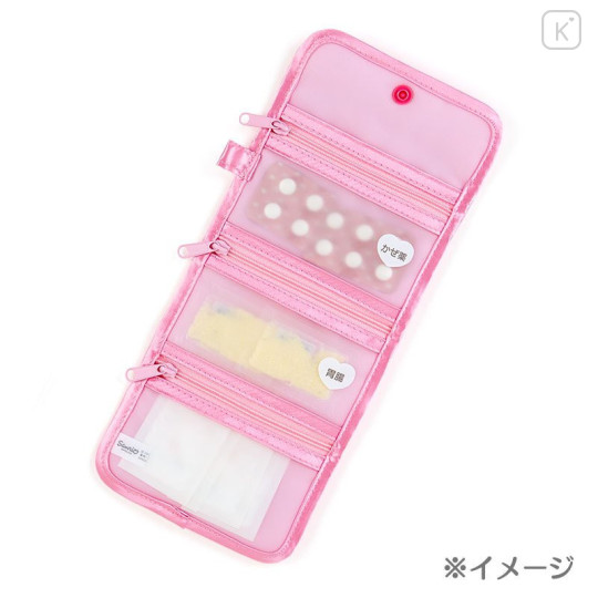 Japan Sanrio 3 Pocket Pouch - My Melody : Medicine - 6