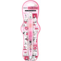 Japan Peanuts Dr. Grip Play Border Shaker 0.3mm Mechanical Pencil - Snoopy : Comic - 1