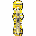 Japan Peanuts Dr. Grip Play Border Shaker 0.3mm Mechanical Pencil - Snoopy : Yellow Black - 1