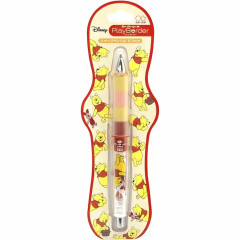 Japan Disney Dr. Grip Play Border Shaker Mechanical Pencil - Pooh & Piglet