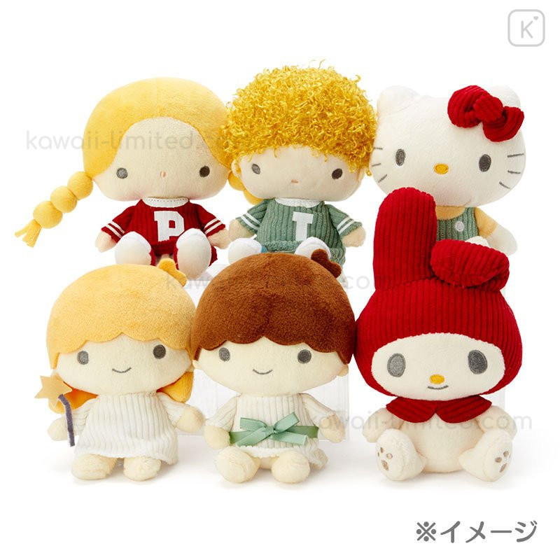 Japan Sanrio Corduroy Bean Doll - Little Twin Stars Lala : 70's