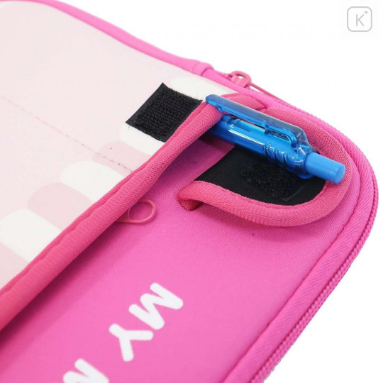 Japan Sanrio Tablet Case with Pen Pocket - Kuromi - 3