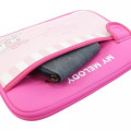 Japan Sanrio Tablet Case with Pen Pocket - Kuromi - 4