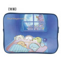 Japan San-X Tablet Case with Pen Pocket - Sumikko Gurashi Movie : Navy Blue - 2