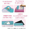 Japan San-X Tablet Case with Pen Pocket - Sumikko Gurashi Movie : Navy Blue - 3