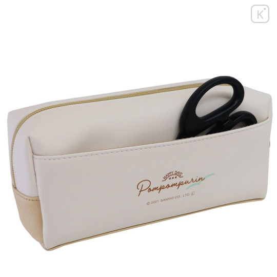 Japan Sanrio Rectangular Pen Case - Pompompurin - 3