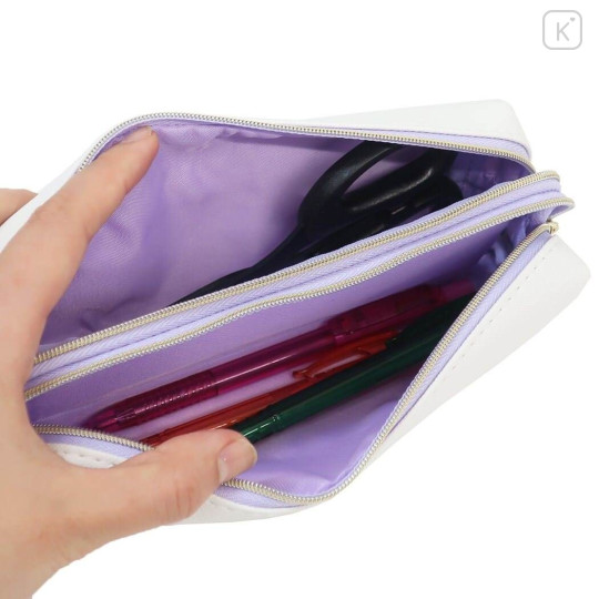 Japan Disney Slim Twin Pen Case - ​​Rapunzel - 2