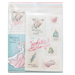 Japan Disney Letter Set - Ariel / Fabric Style