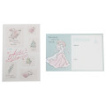 Japan Disney Volume Up Letter Set - Ariel / Fabric Style - 3